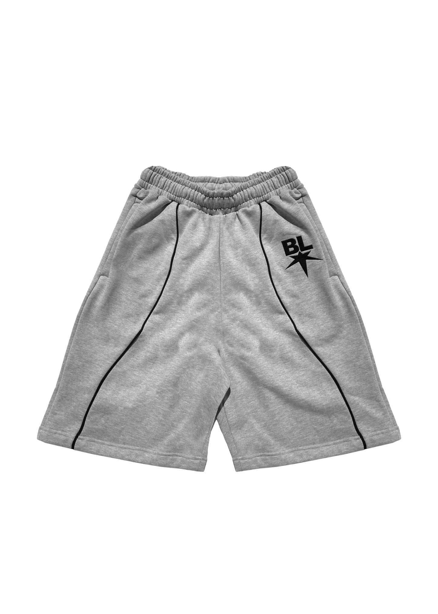 GREY BLOKK SHORTS